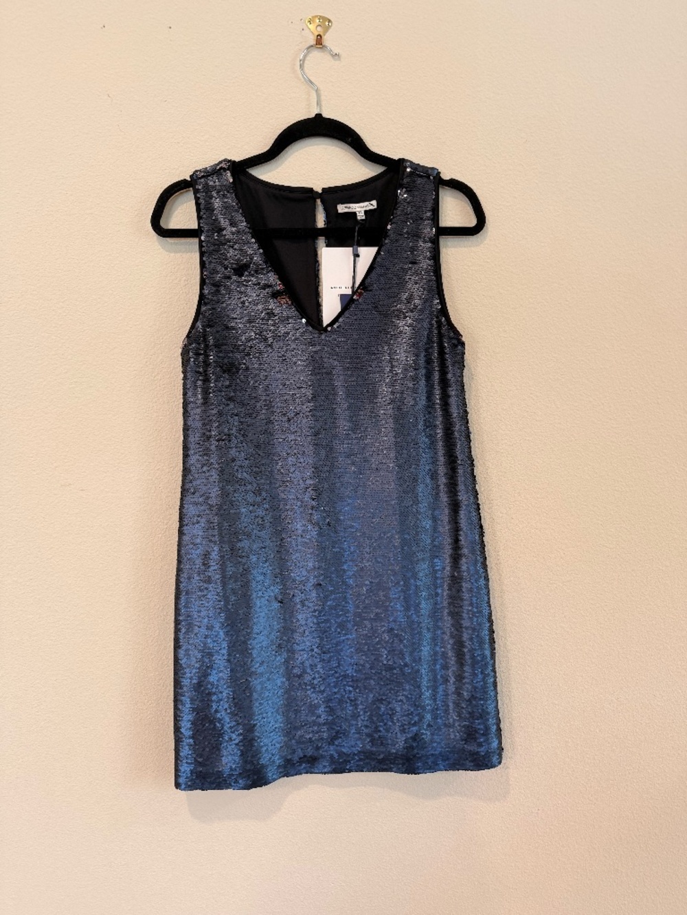 Rebecca Minkoff NWT XS Midnight Navy Sequin